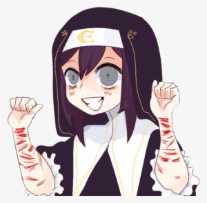 Depression Girl Animegirl Happygirl Sticker Strangegirl - Connor Murphy