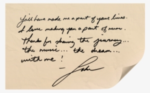 Live - Handwriting