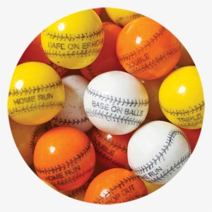Baseball 1" Gumballs - Baseball