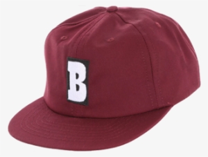 Baker Capital B Snapback Maroon - Baker Capital
