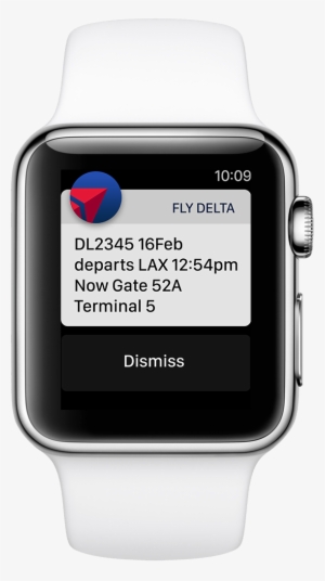 Delta Watch Band Notification - Apple Watch Walkie Talkie Icon