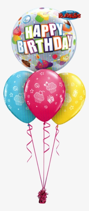 Birthday Cake Bubble Layer