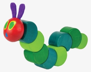 Very - Hungry Caterpillar Wood Grasp & Twist Toy