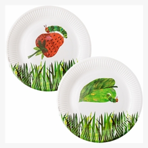 The Very Hungry Caterpillar Plates - Very Hungry Caterpillar Lunch Plates 12ct Birthday