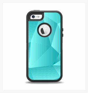 The Blue Geometric Pattern Apple Iphone 5-5s Otterbox