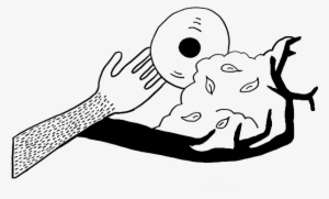 The Moo Regarded Him Then Like A Piece Of Burnt Toast - Illustration