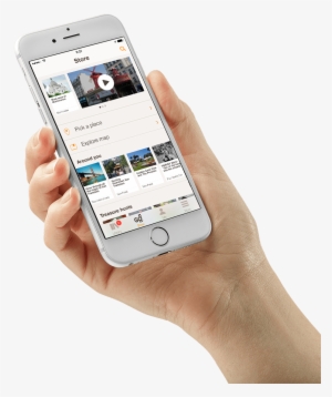 Android Phone In Hand Png Download - Mobile Phone