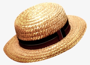 Summer Hat Decoration Vector - Straw Hat