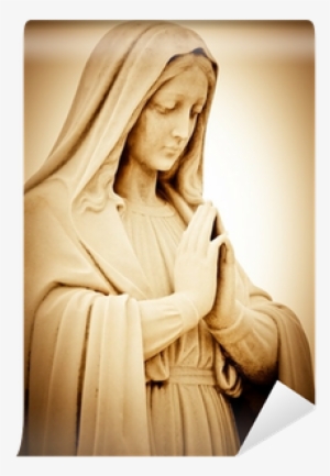 Vintage Sepia Image Of A Suffering Religious Woman - Being A Virtuous Wife And Mother