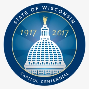Wisconsin Capitol 100th Anniversary Logo - Wisconsin Capitol 100th Anniversary
