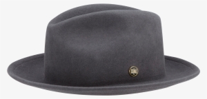 The Howell - Brixton Gain Fedora Grey Black