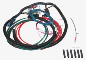 Wire Harness Single Fan Single 40 Amp Relay Positive - Fan
