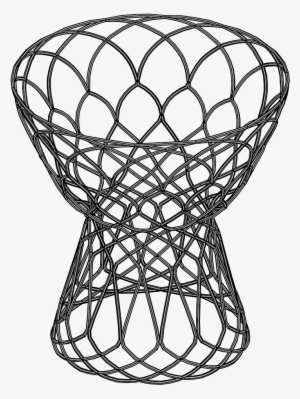 Vase-frame,low - Drawing