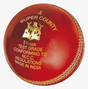 Super County Grade A Cricket Ball - Gm Clubman Cricket Ball