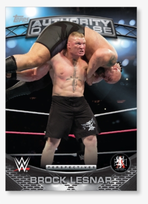 2016 Topps Wwe Brock Lesnar - Kane