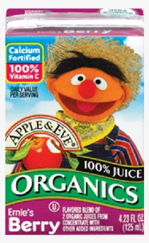 Apple & Eve Sesame Street Organics - Apple & Eve Organic Sesame Street Ernie's Berry