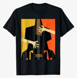 Double Bass T-shirt From Design Kitsch - Double Bass