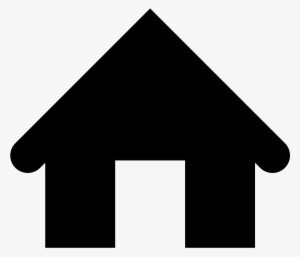 Simpleicons Places Home Black Shape - Free Home Icon Png