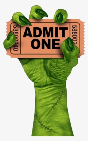 20948527 Monster Mov - Zombie Holding A Ticket
