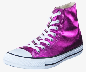 Chuck Taylor All Star Hi Magenta Glow/ Black/ White - Converse Hi Chuck Taylor Magenta