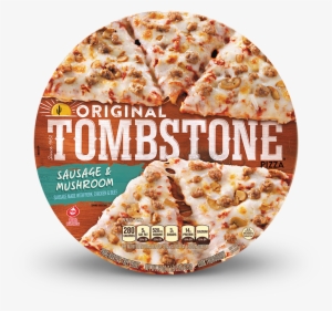 Original Tombstone Sausage & Mushroom Pizza - Tombstone Pizza Supreme