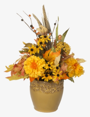 Silk Fall Blooms & Acorns - Royer's Flowers & Gifts