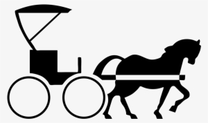 Horse And Buggy Silhouette At Getdrawings - Horse And Buggy Clipart