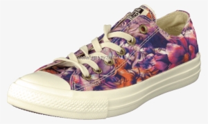 Lovely Converse Print Textile Ox Flower Sports Cheaps