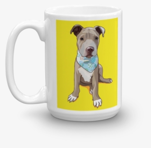 Pitbull Puppy Mug "colors" - Mug