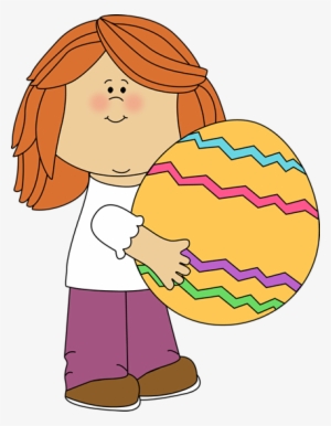 Easter Kids Clip Art - Easter Kids Clipart