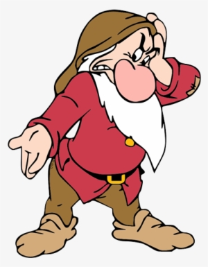 Grumpy Dwarf Clipart