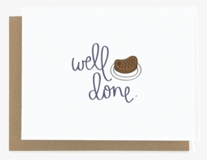 Well Done Steak Congrats Card - Fathers Day Pickle Cards