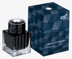 Ink Bottle Meisterstück Blue Hour, Twilight Blue, 30ml - Montblanc Meisterstück Blue Hour Twilight Blue Ink