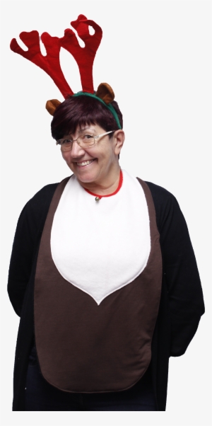 Run Run Rudolf Reindeer Long Length Clothing Protector - Reindeer