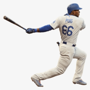 Yasiel Puig - La Dodgers Players Transparent