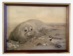 Rita Parsons "orphan" Giclee On Canvas Framed Of A - Picture Frame