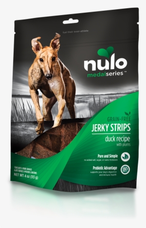 Small Image Alt - Nulo Medalseries Jerky Strips Dog Treat - Natural,