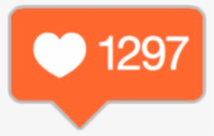 Instagram Clipart Instagram Heart - 1000 Like Instagram