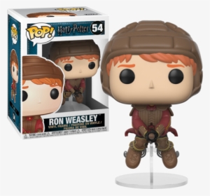 Harry Potter Funko Pop Ron On Broom - Funko Pop! Movies: Harry Potter - Ron Weasley