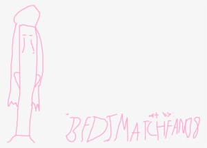 Pink Match Outline - Sketch