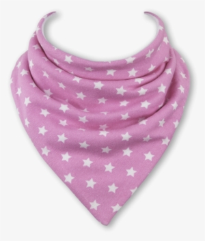 Baby Bandana Bibs Pink Stars - Bib Png Transparent Background