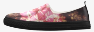 Little Pink Stars Apus Slip-on Microfiber Women's Shoes - Paisley