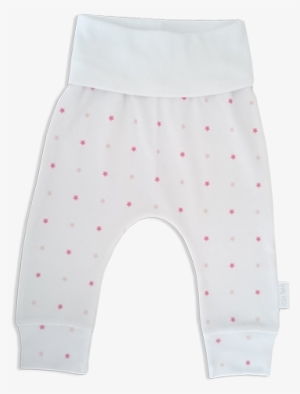 Pink Stars Leggings - Polka Dot