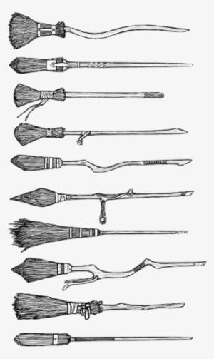 Brooms Transparent - Harry Potter Broomstick Drawing