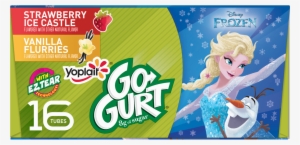 Yoplait Go-gurt, Disney Frozen Portable Low Fat Yogurt