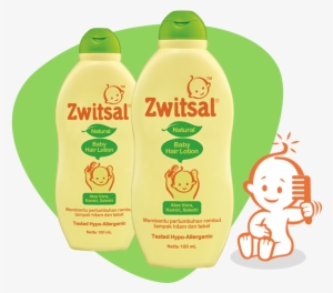 Baby Hair Lotion Natural With Aloe Vera Kemiri Seledri - Zwitsal