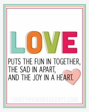 Fun Printable Love Quote In Celebration Of Valentine's - Joomla
