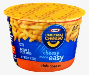 Kraft Easy Mac Triple Cheese, 2.05-ounce Microwavable