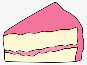 Com Slice Of Cake Clip Art Black And White - Slice Of Cake Clipart