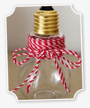 Glass Bottle - Brass